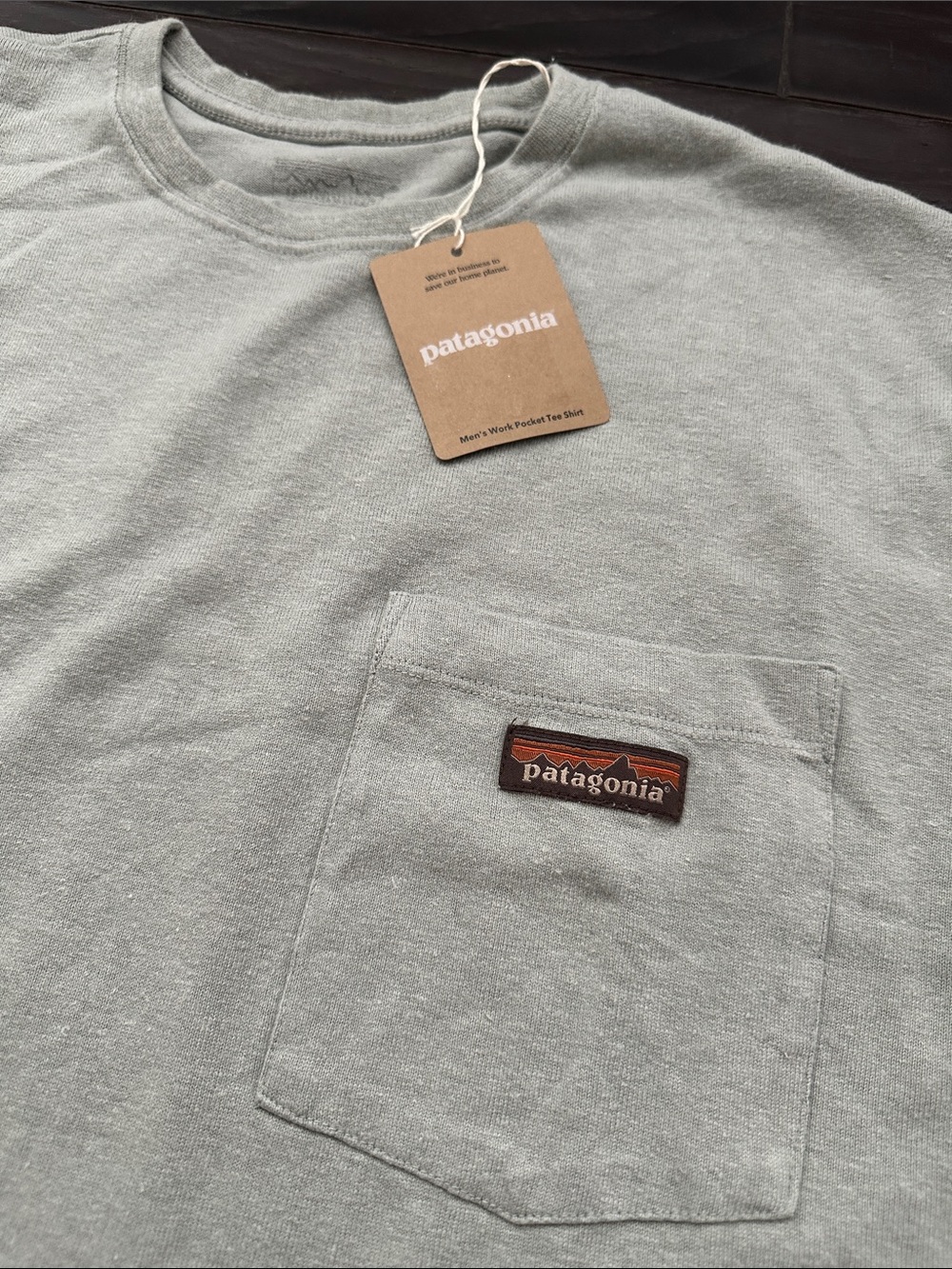 Patagonia Work Pocket Tee NWT